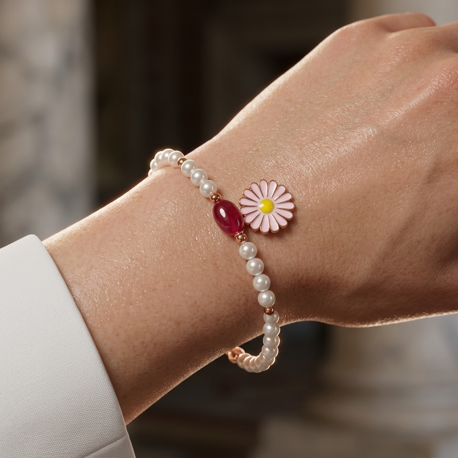 Purely Charme Rose Gold Plated Bracelet