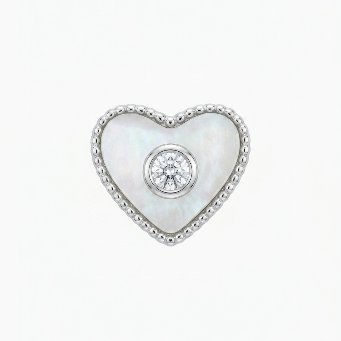 MOP Heart Siver Pendent