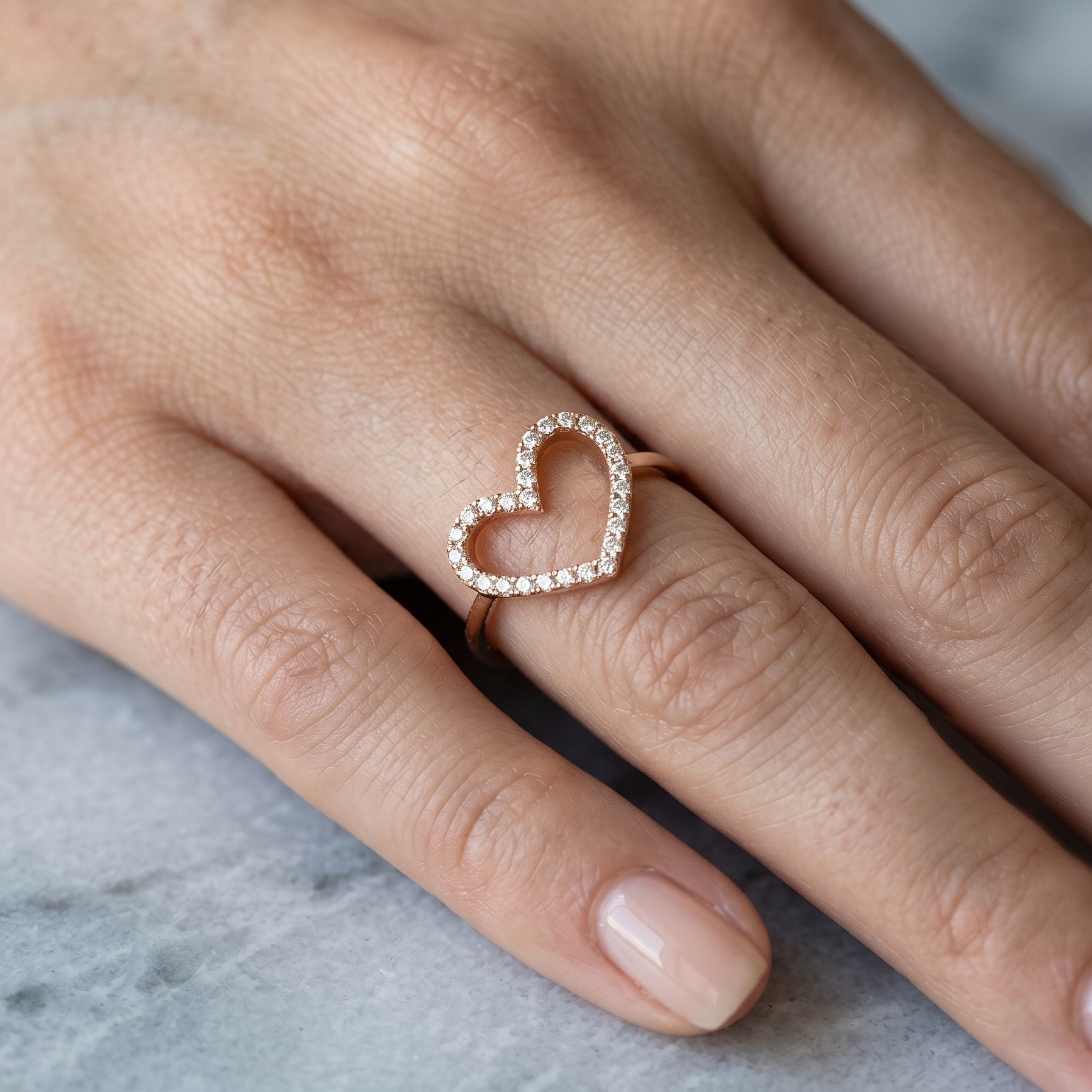 Darling Rose Sterling Silver Ring