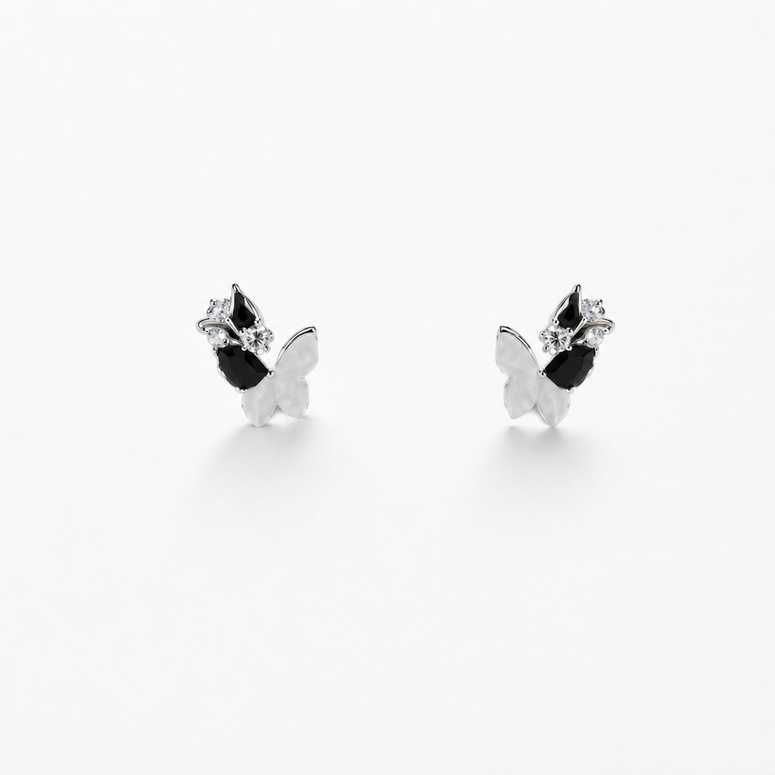 Sterling Silver Butterfly Earrings