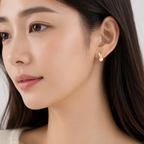 Ethereal Drop Sterling Silver Earring
