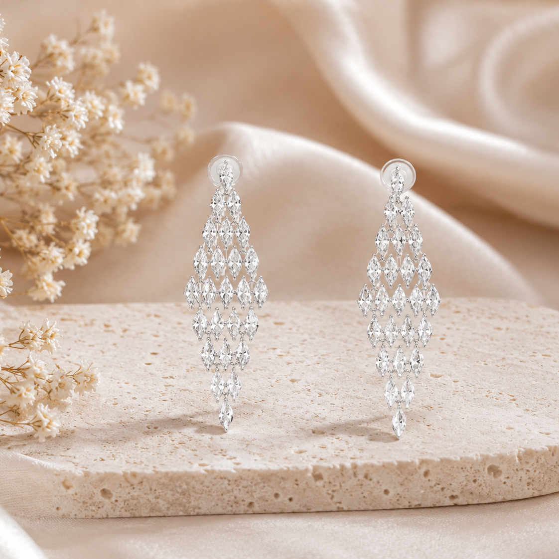 Sierra Spark Drops Sterling Silver Earrings