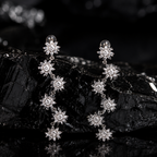 Starlight Collection  Sterling Silver Earrings