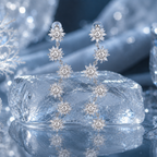 Starlight Collection  Sterling Silver Earrings