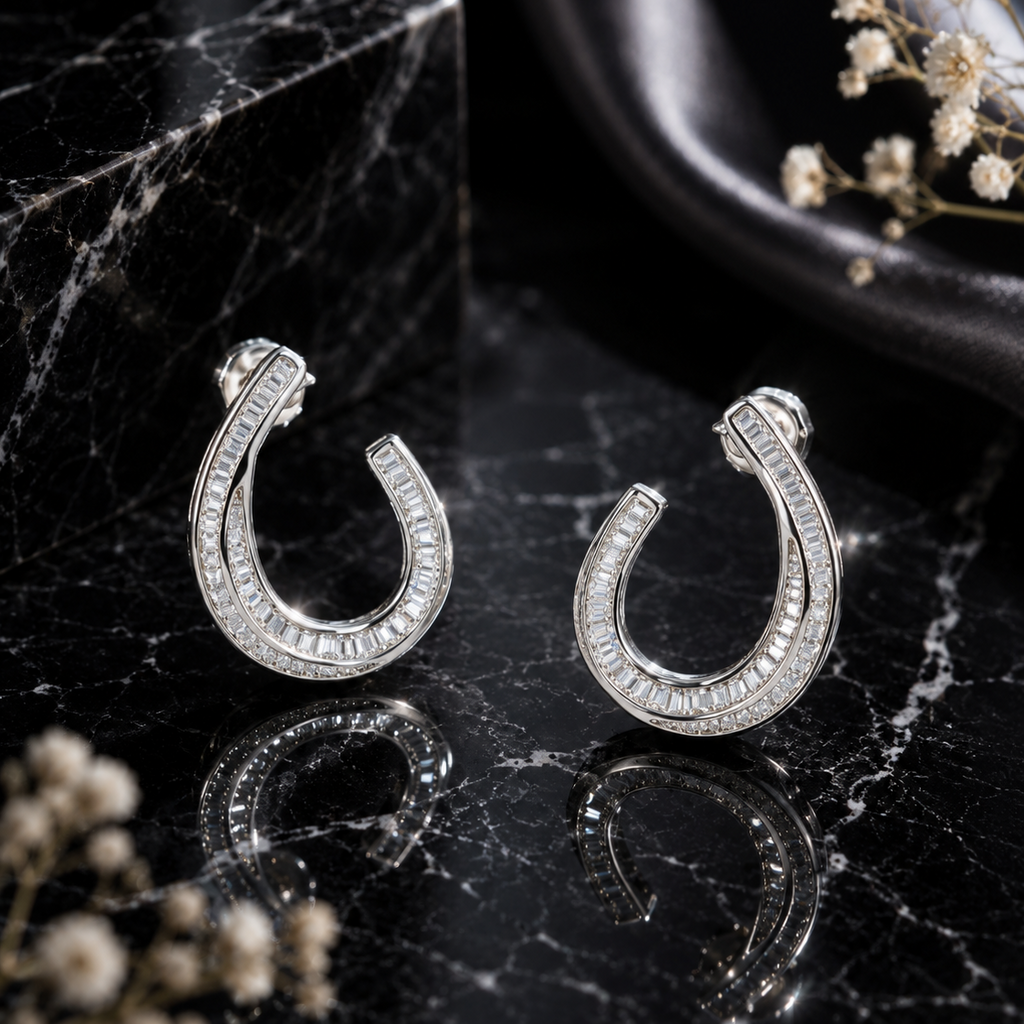 Opal Glint Sterling Silver Earrings