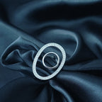 Double Round Sterling Silver Ring