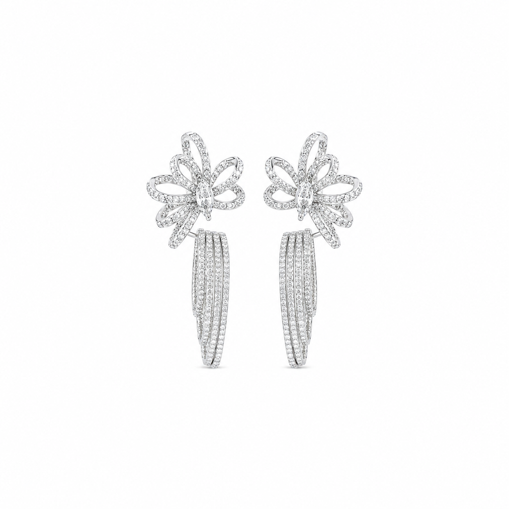 Starry Stones Sterling Silver Earring