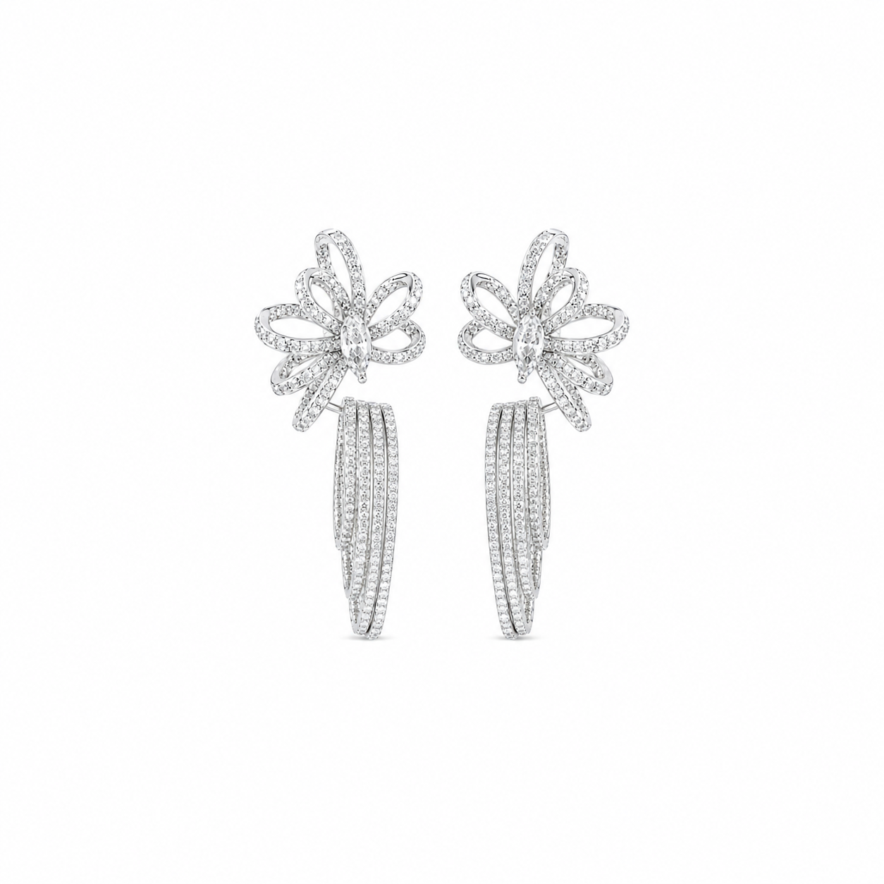 Starry Stones Sterling Silver Earring