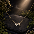 Lumina Twin Butterfly Necklace