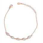 Lumina Oval Station Bracelet