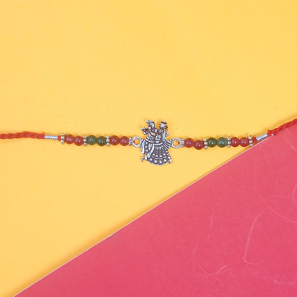 925 Silver Radha Krishana Rakhi