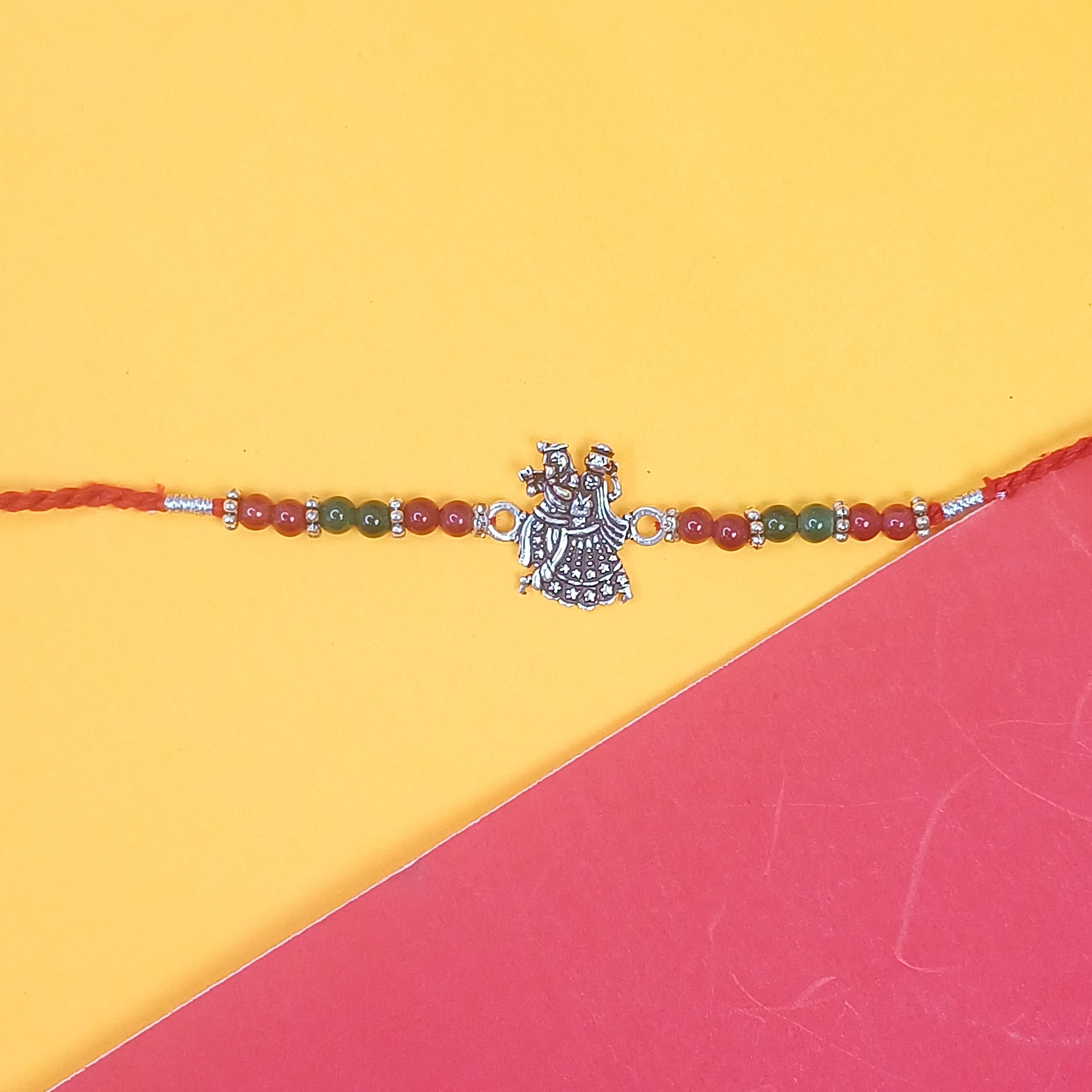 925 Silver Radha Krishana Rakhi
