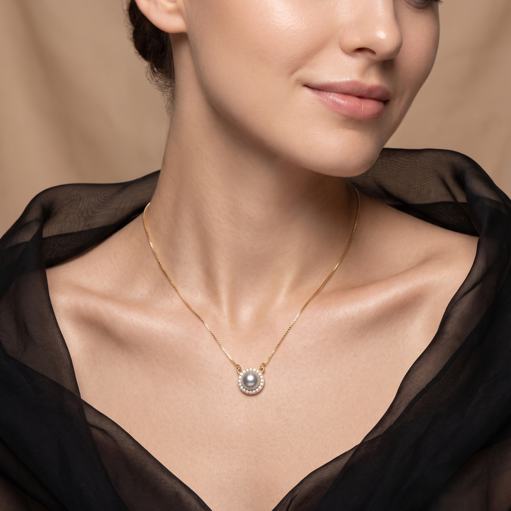 Serenity Pearl Necklace