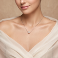The Signature White Pearl Necklace