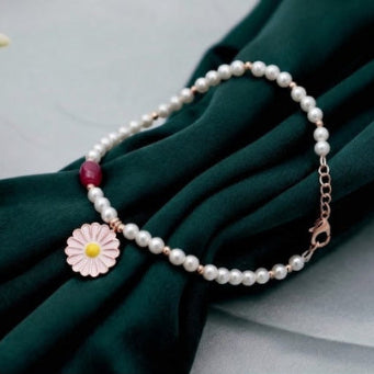 Luminous Silver Link Bracelet