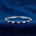 Moonlit Elegance Silver Bracelet