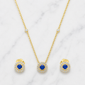 Luna Halo Necklace Set