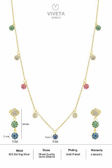 Viveta Elegant Necklace CTP05993