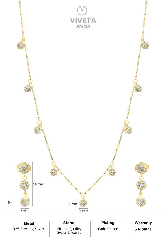 Viveta Elegant Necklace CTP05986
