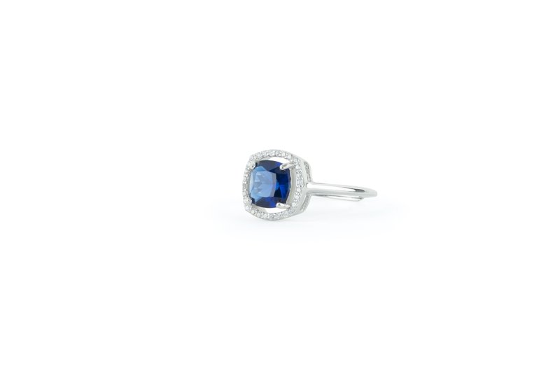 Double Row Diamond Ring