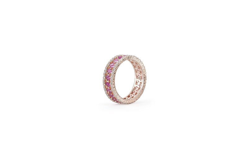 Teardrop Crystal Ring