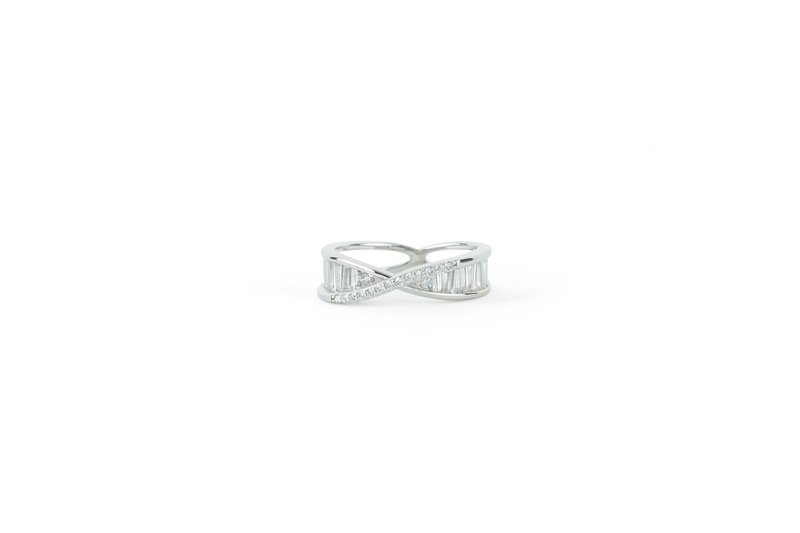 Hammered Silver Band