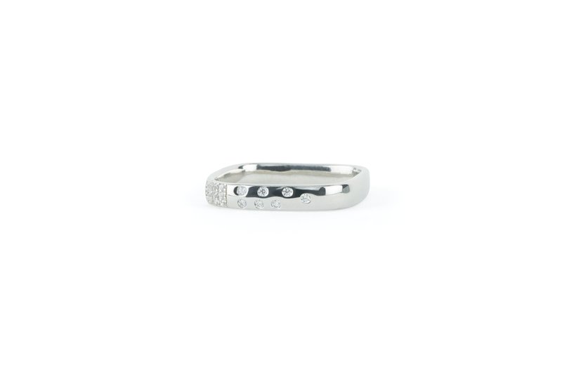Princess Cut Halo Ring