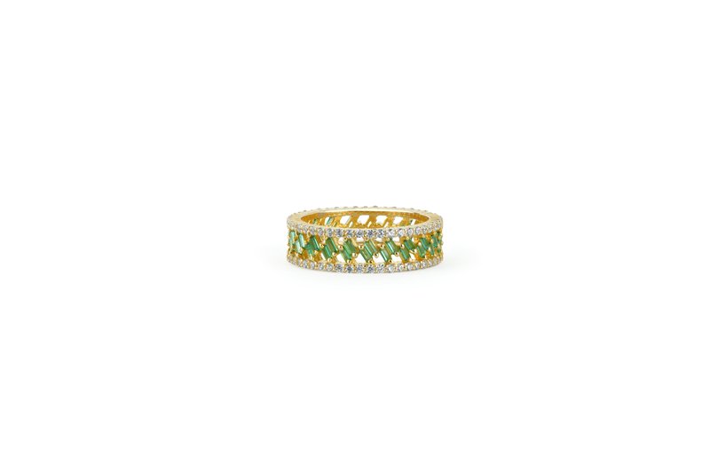Modernist Arc Ring